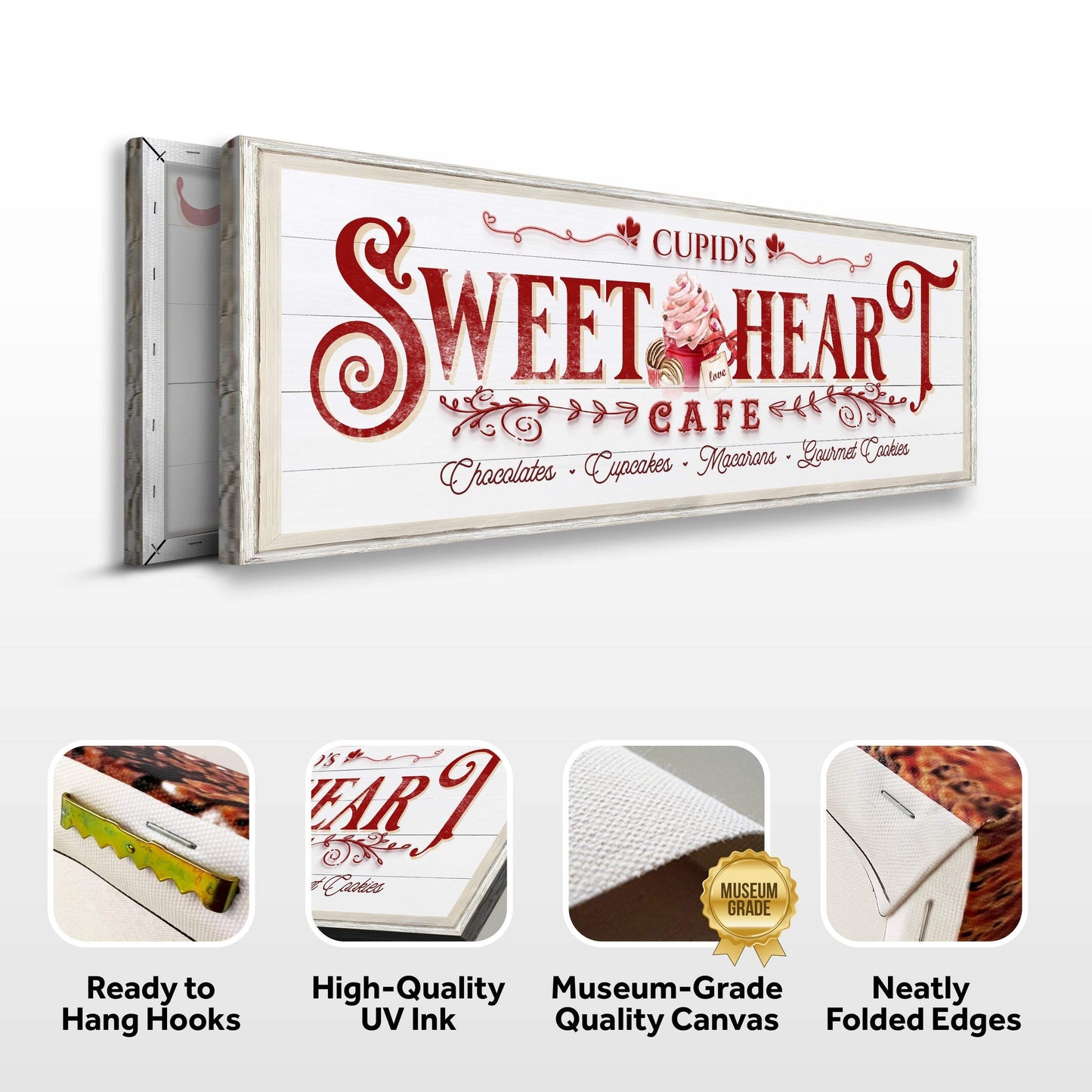Sweetheart Cafe Sign - Tailored Canvases - Flyclothing LLC