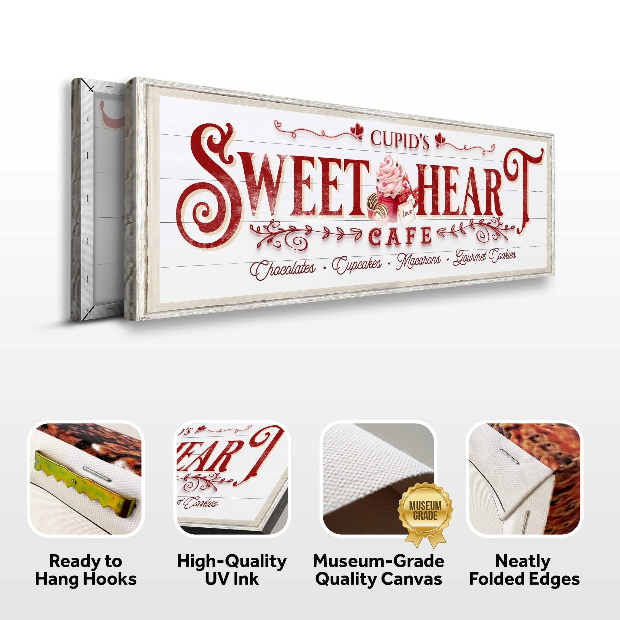 Sweetheart Cafe Sign - Tailored Canvases - Flyclothing LLC