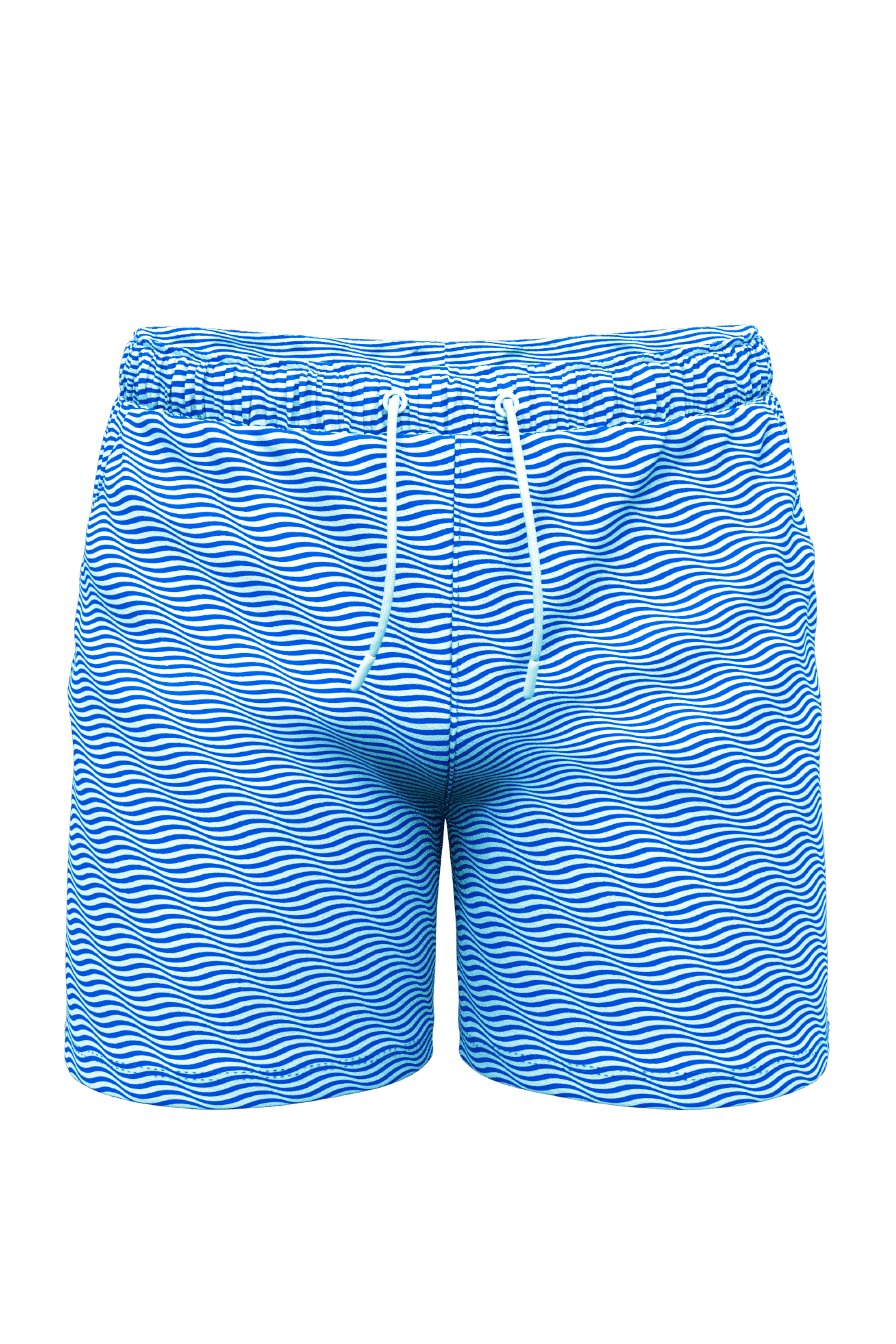 The Swim Lesson | Blue Wave Tropical Ball Hammock® Pouch 5" Swim Trunks - Shinesty
