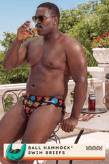 The Jackpot | Slot Machine Ball Hammock® Pouch Swim Briefs - Shinesty - Flyclothing LLC