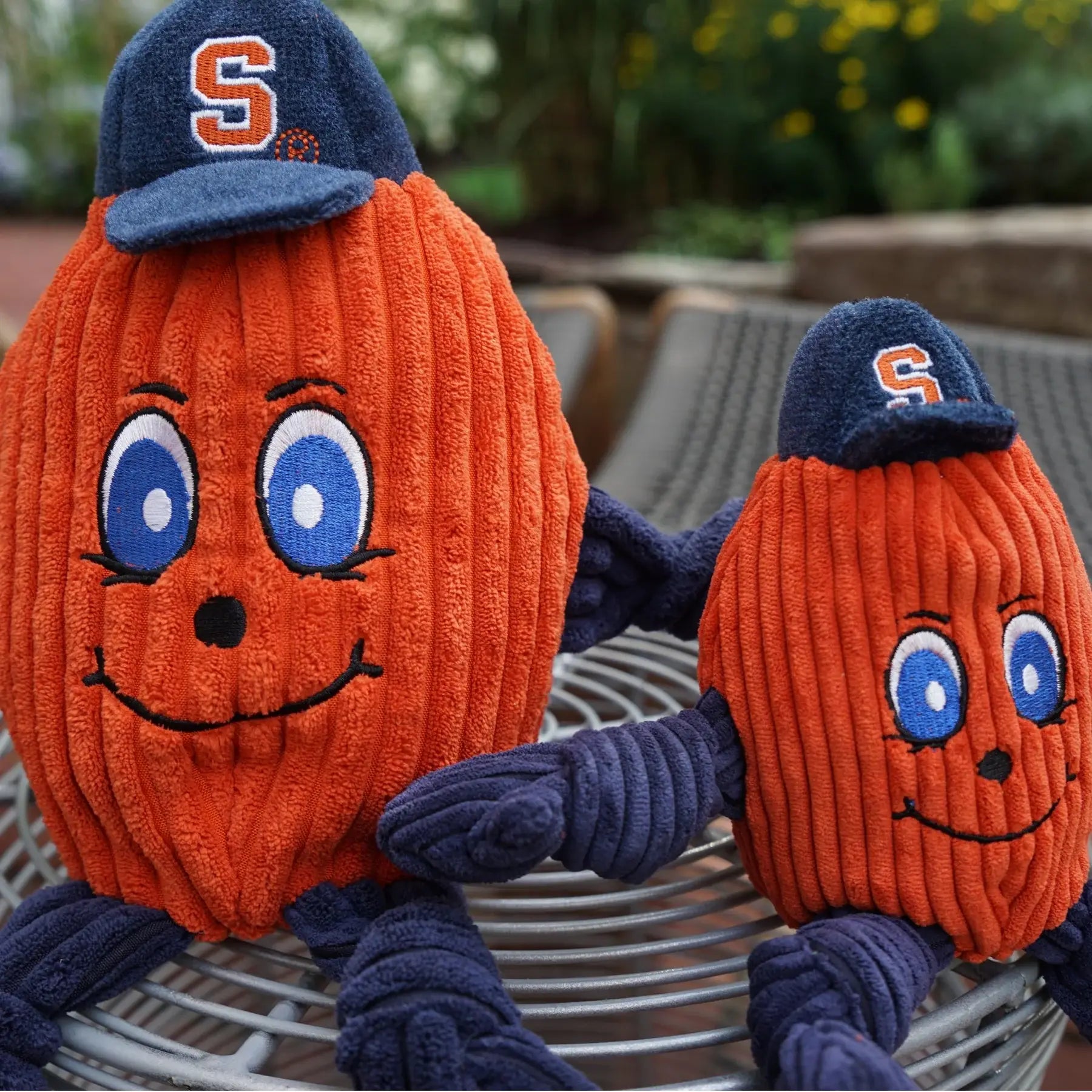 NCAA Syracuse University, Otto the Orange Knottie® Plush Dog Toy - HuggleHounds - Flyclothing LLC