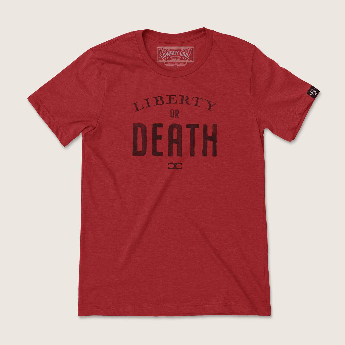Liberty Or Death T-Shirt - Cowboy Cool - Flyclothing LLC