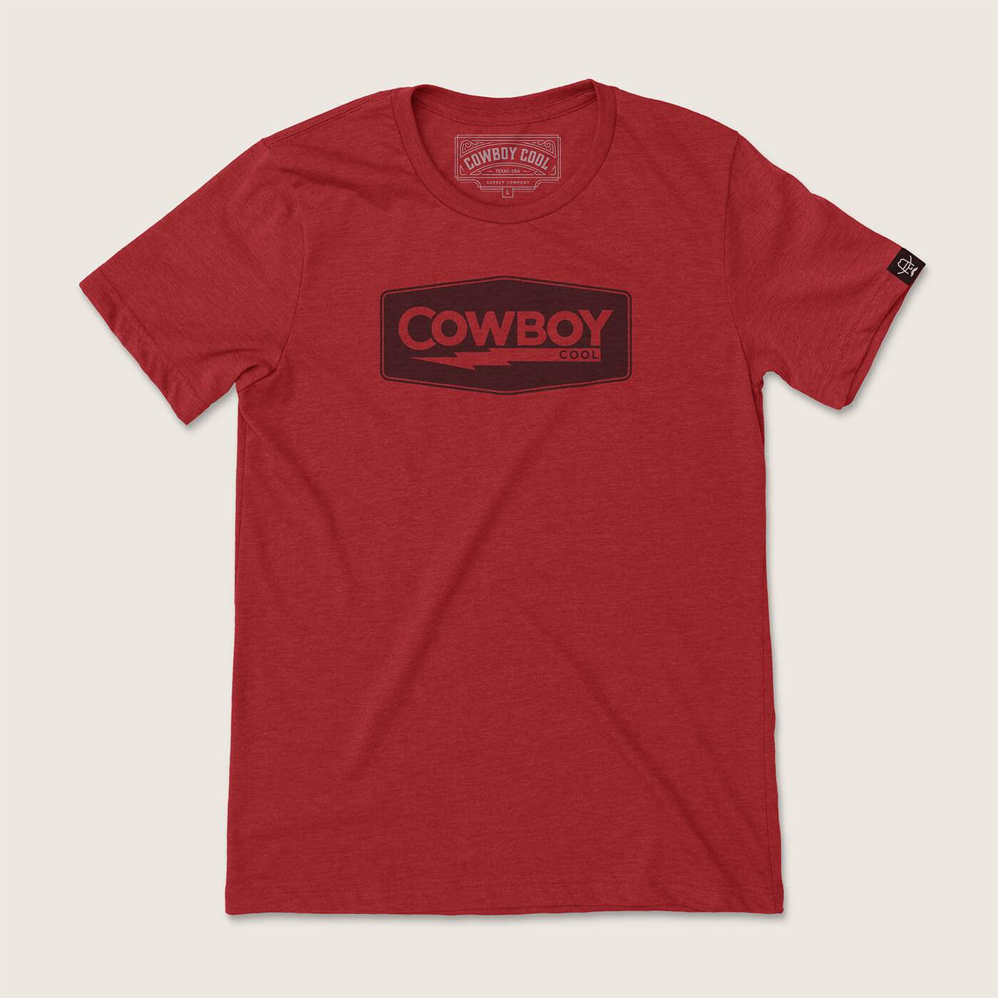 Lightning Bolt T-Shirt - Cowboy Cool - Flyclothing LLC