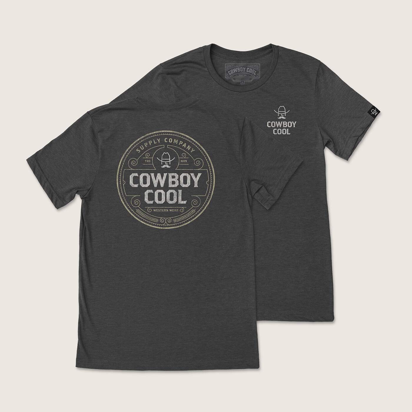 Signet T-Shirt - Cowboy Cool - Flyclothing LLC