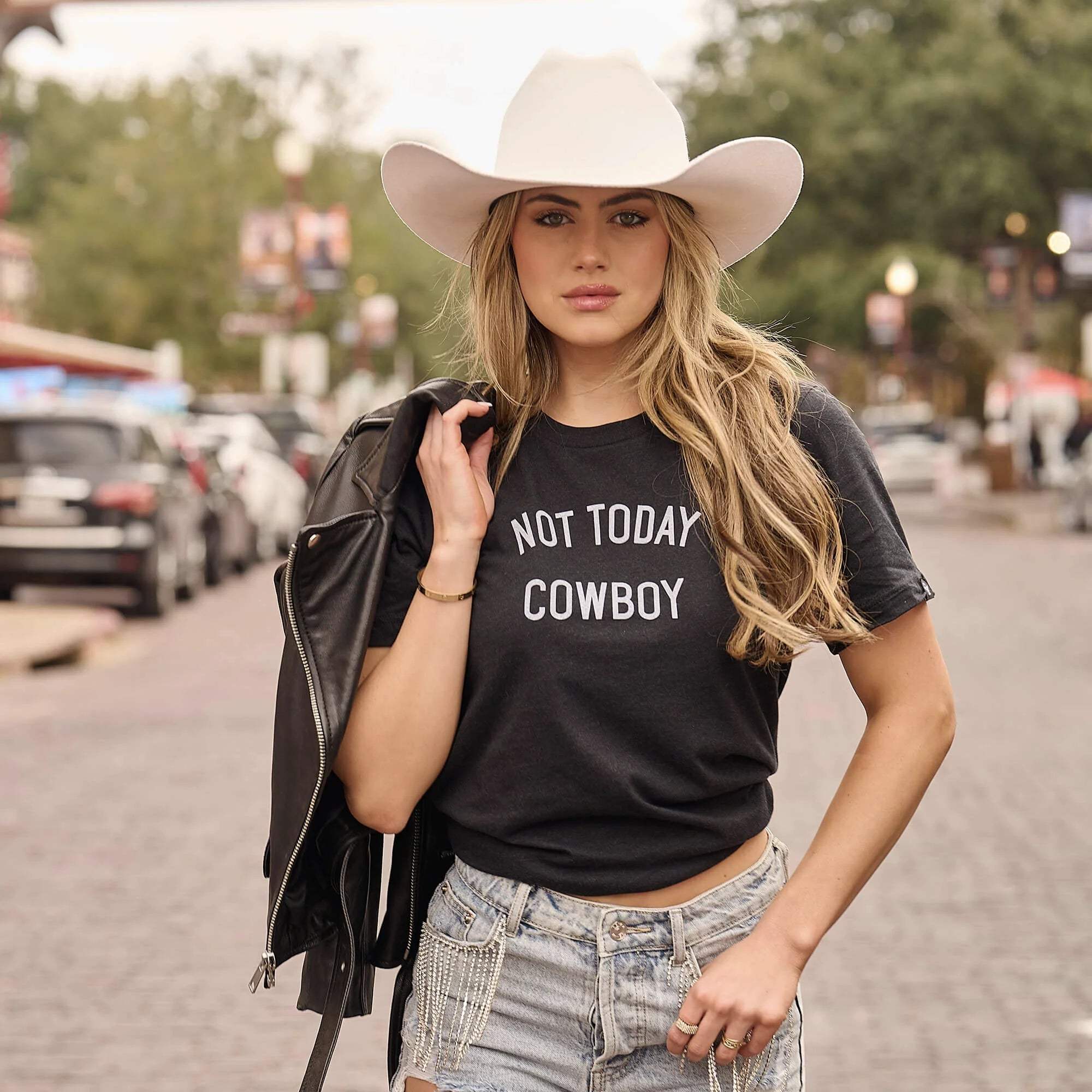 Not Today Cowboy T-Shirt - Cowboy Cool - Flyclothing LLC
