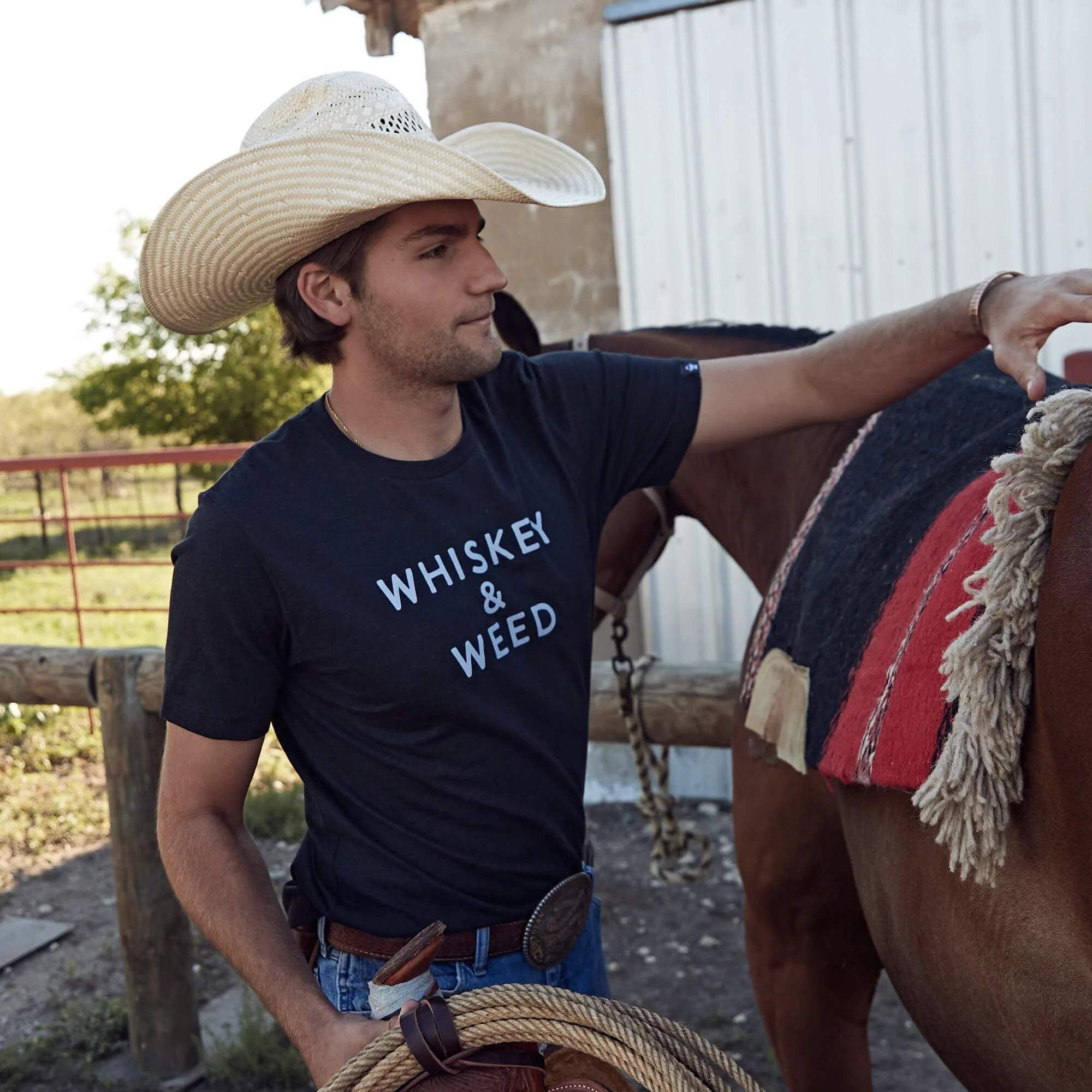 Cowboy Reserve T-Shirt - Cowboy Cool - Flyclothing LLC