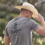 Outlaw Stables T-Shirt - Cowboy Cool - Flyclothing LLC