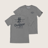 Outlaw Stables T-Shirt - Cowboy Cool - Flyclothing LLC