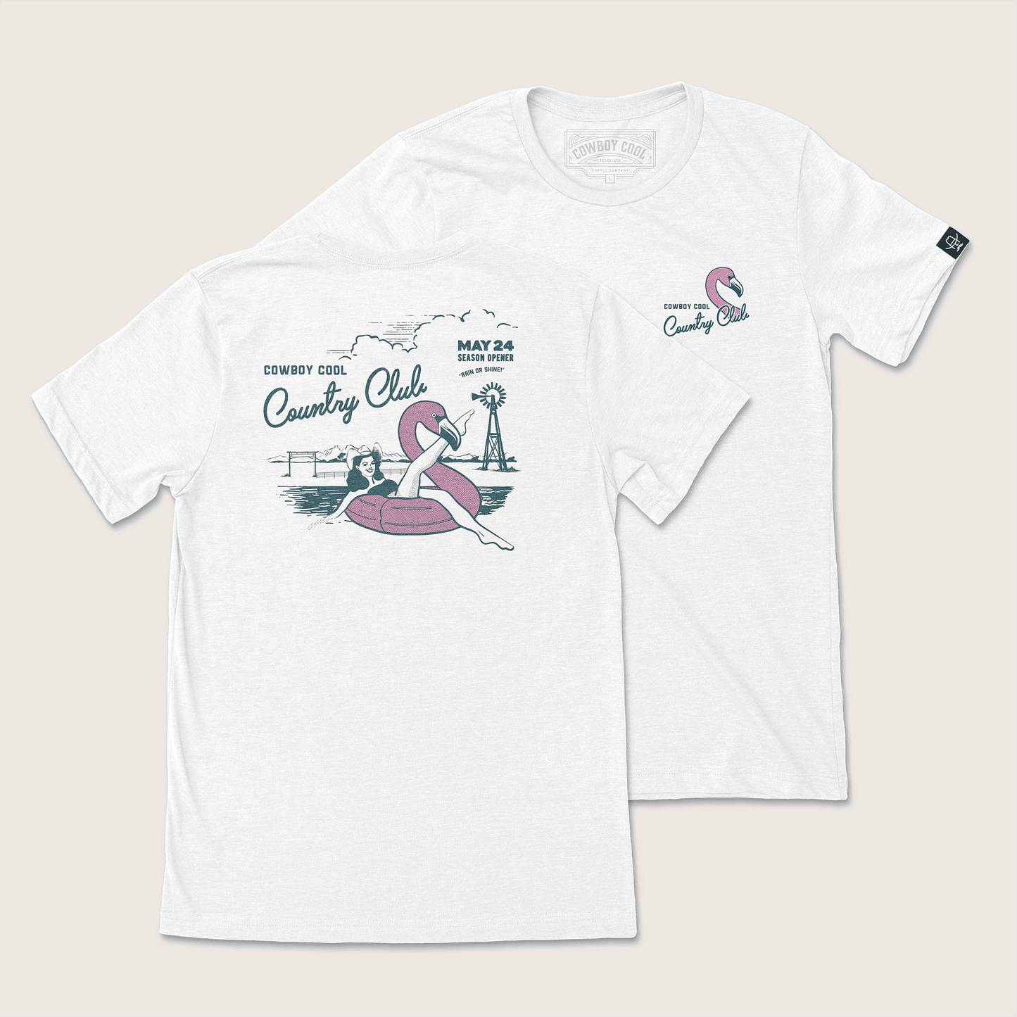 Country Club T-Shirt - Cowboy Cool - Flyclothing LLC