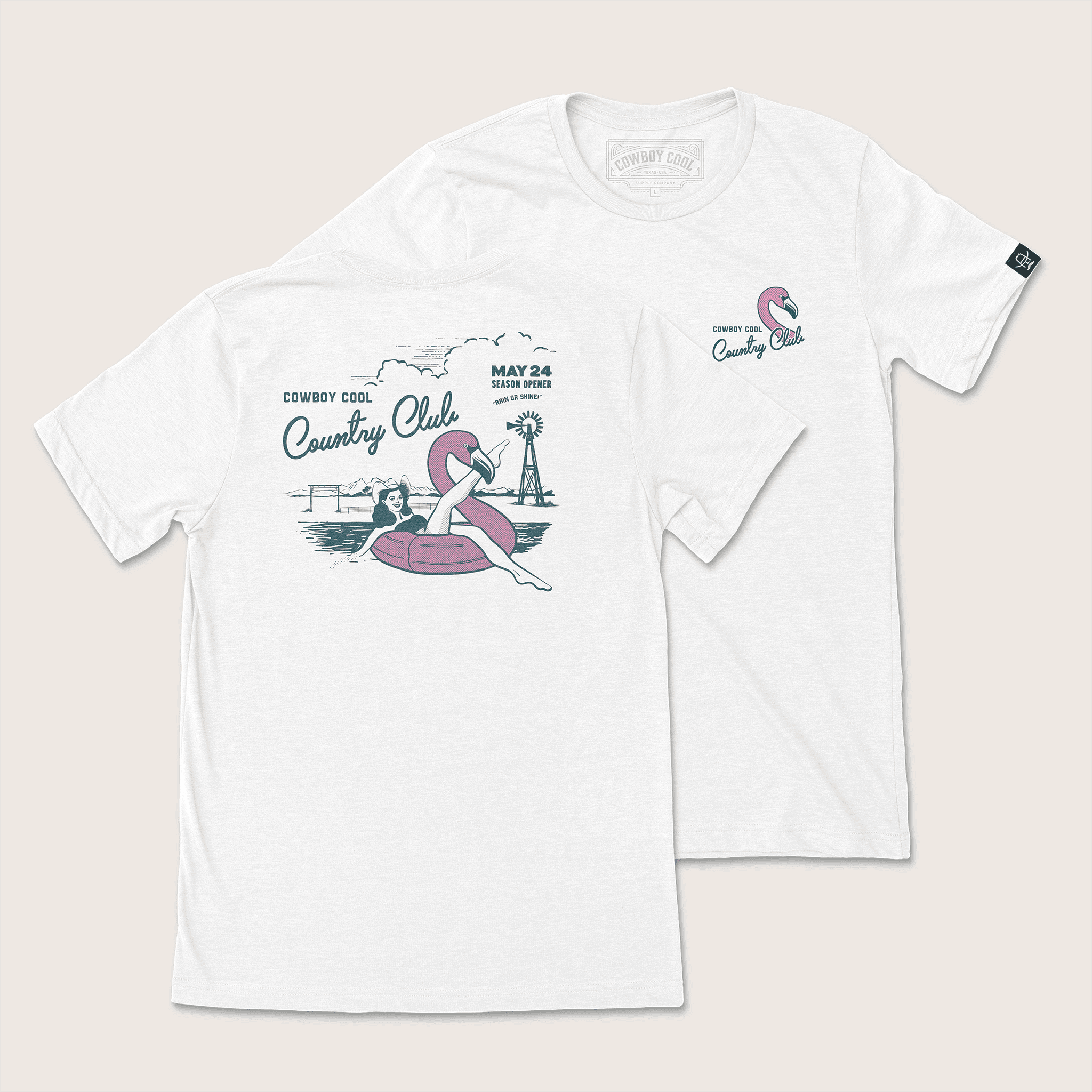 Country Club T-Shirt - Cowboy Cool - Flyclothing LLC