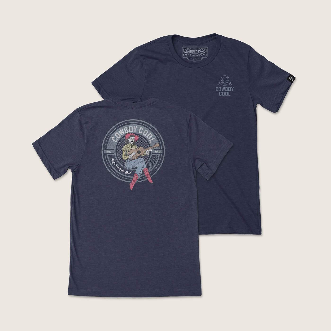 Western Riffs T-Shirt - Cowboy Cool - Flyclothing LLC