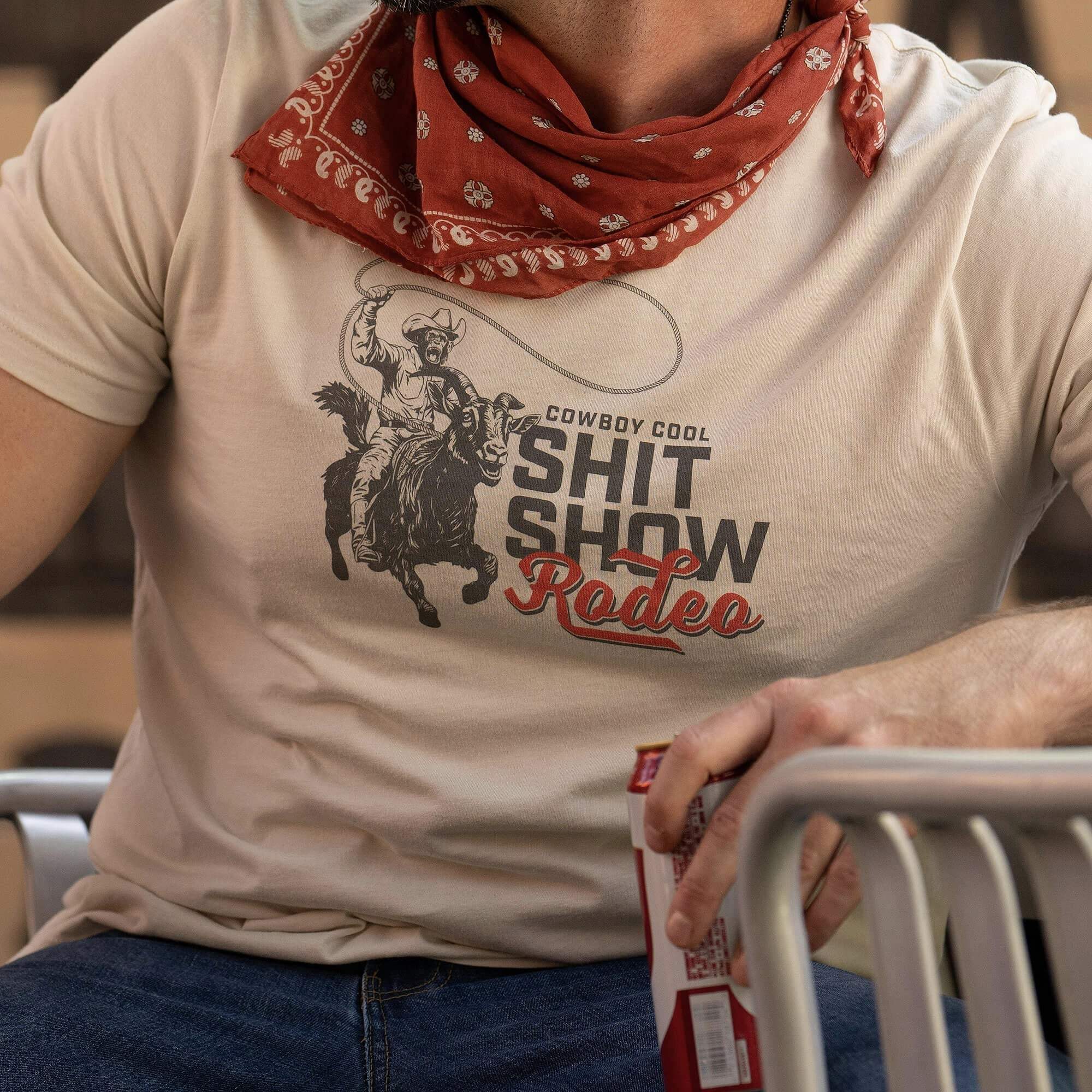 Rodeo Mayhem T-Shirt - Cowboy Cool - Flyclothing LLC