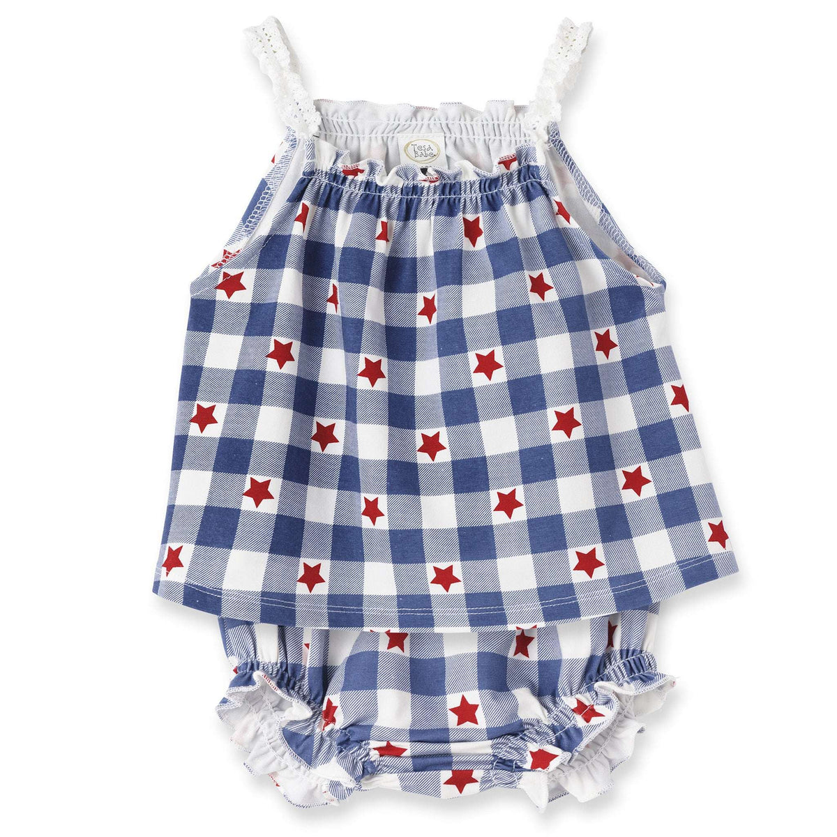Americana Baby Bamboo Swing Top & Bloomers Set - 4th of July - Tesa Babe - Flyclothing LLC