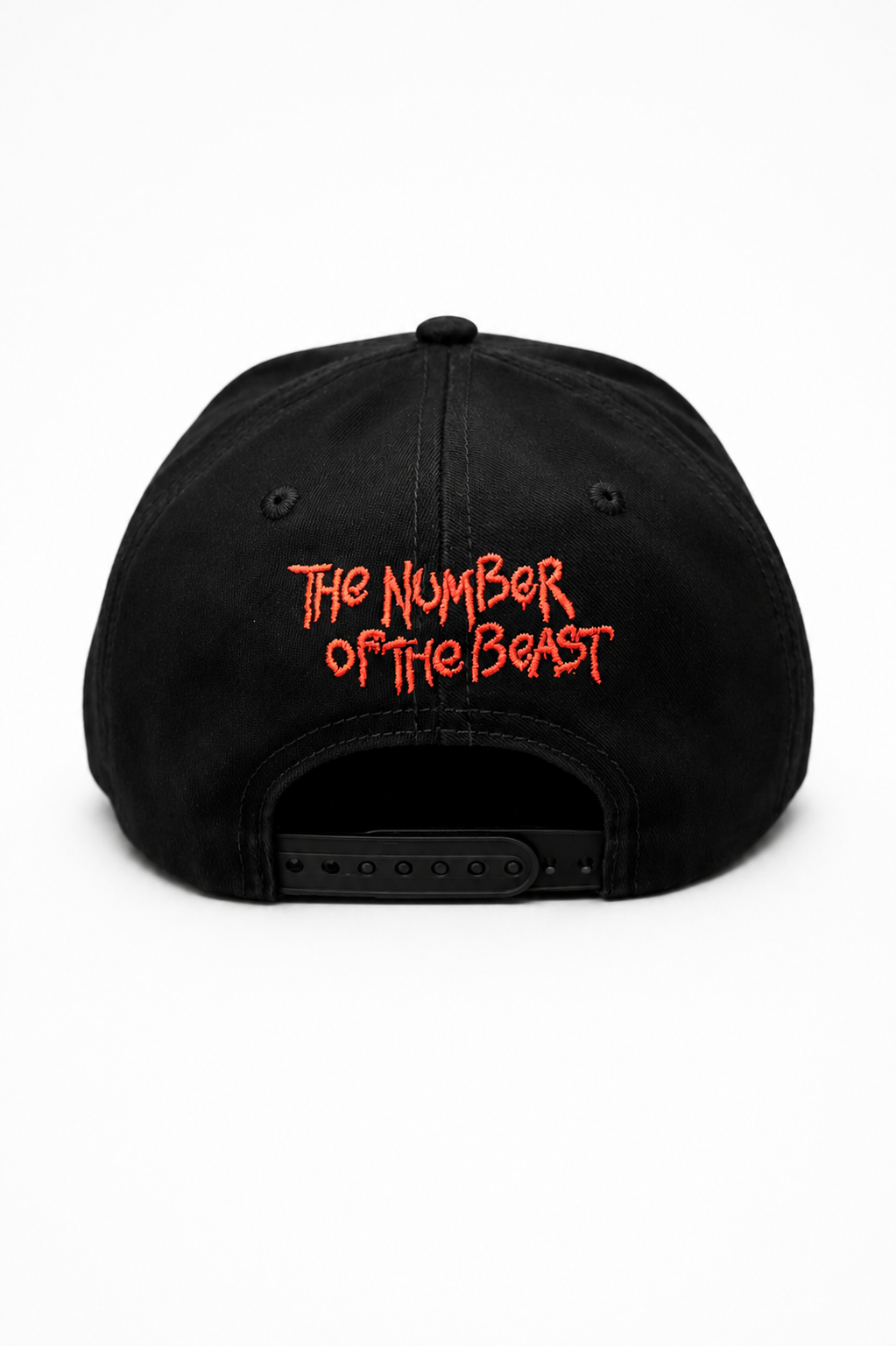 Iron Maiden
Flat Embroidery Black 5 Panel Structured Hat