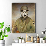 Pet Husky Military Dog Sign - Tailored Canvases - Flyclothing LLC