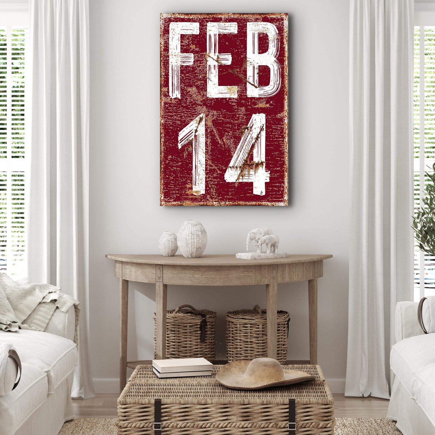 Feb 14 Sign - Tailored Canvases - Flyclothing LLC