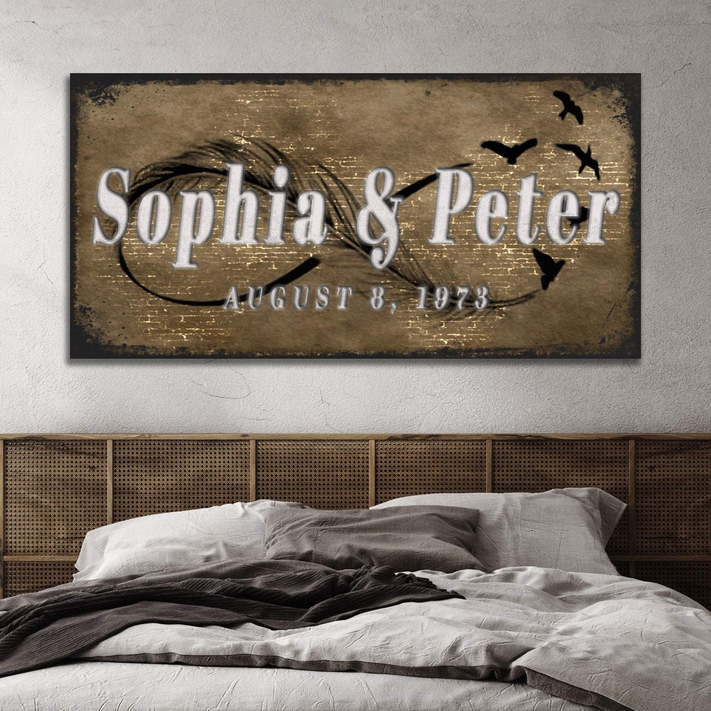 Couple Infinity Sign II - Tailored Canvases - Flyclothing LLC
