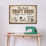 Craft Room Sign II - Tailored Canvases - Flyclothing LLC