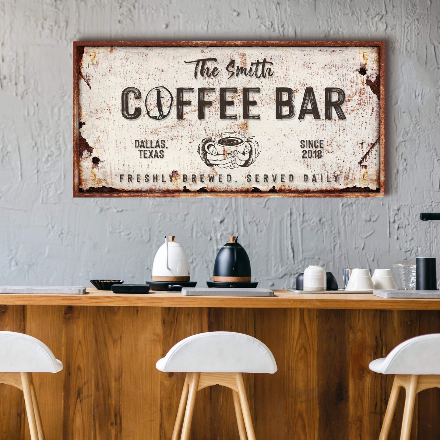 Coffee Bar Sign IV - Tailored Canvases - Flyclothing LLC