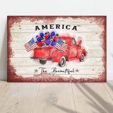 America The Beautiful Sign II - Tailored Canvases - Flyclothing LLC