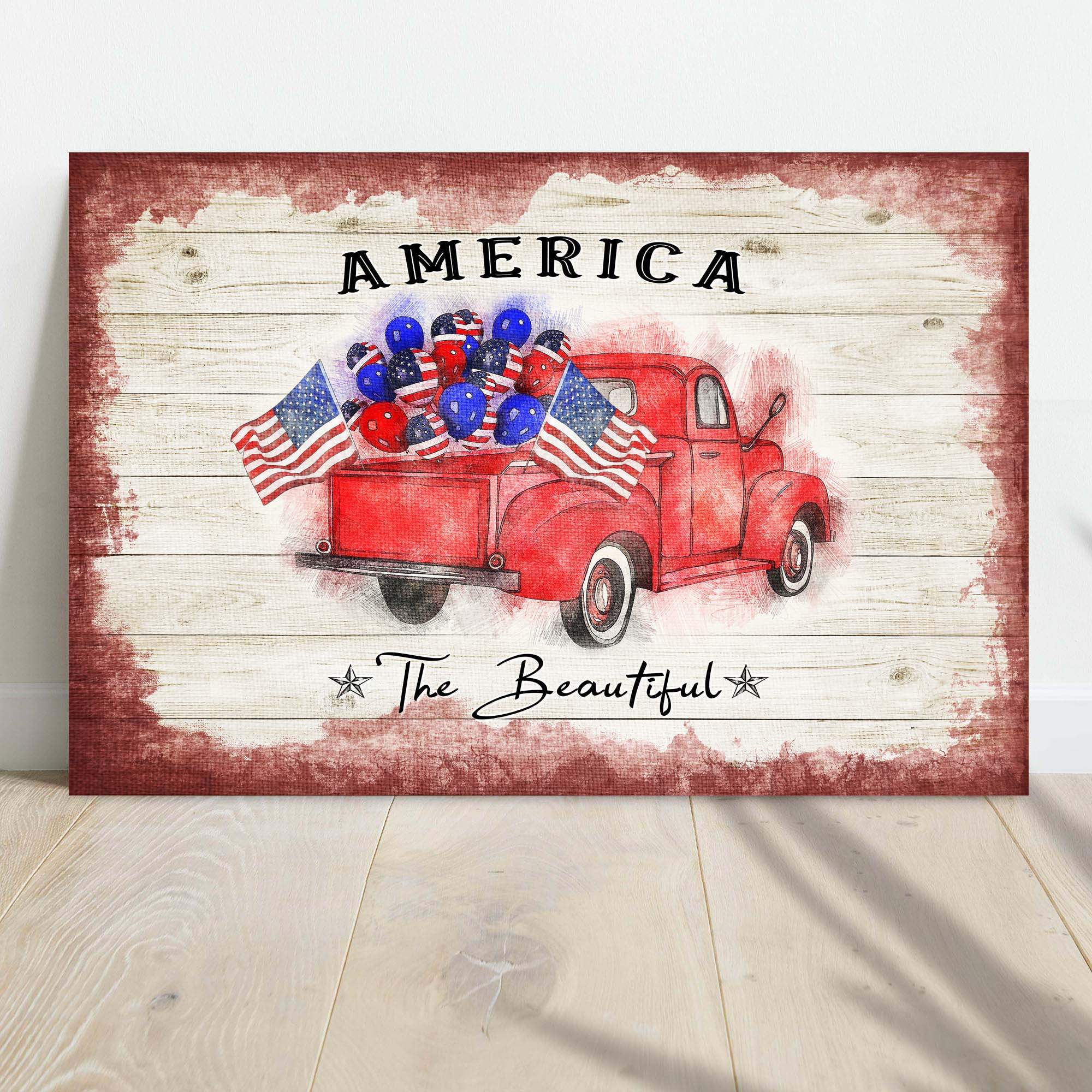 America The Beautiful Sign II - Tailored Canvases - Flyclothing LLC