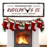 Rudolph & Co Sign - Tailored Canvases - Flyclothing LLC