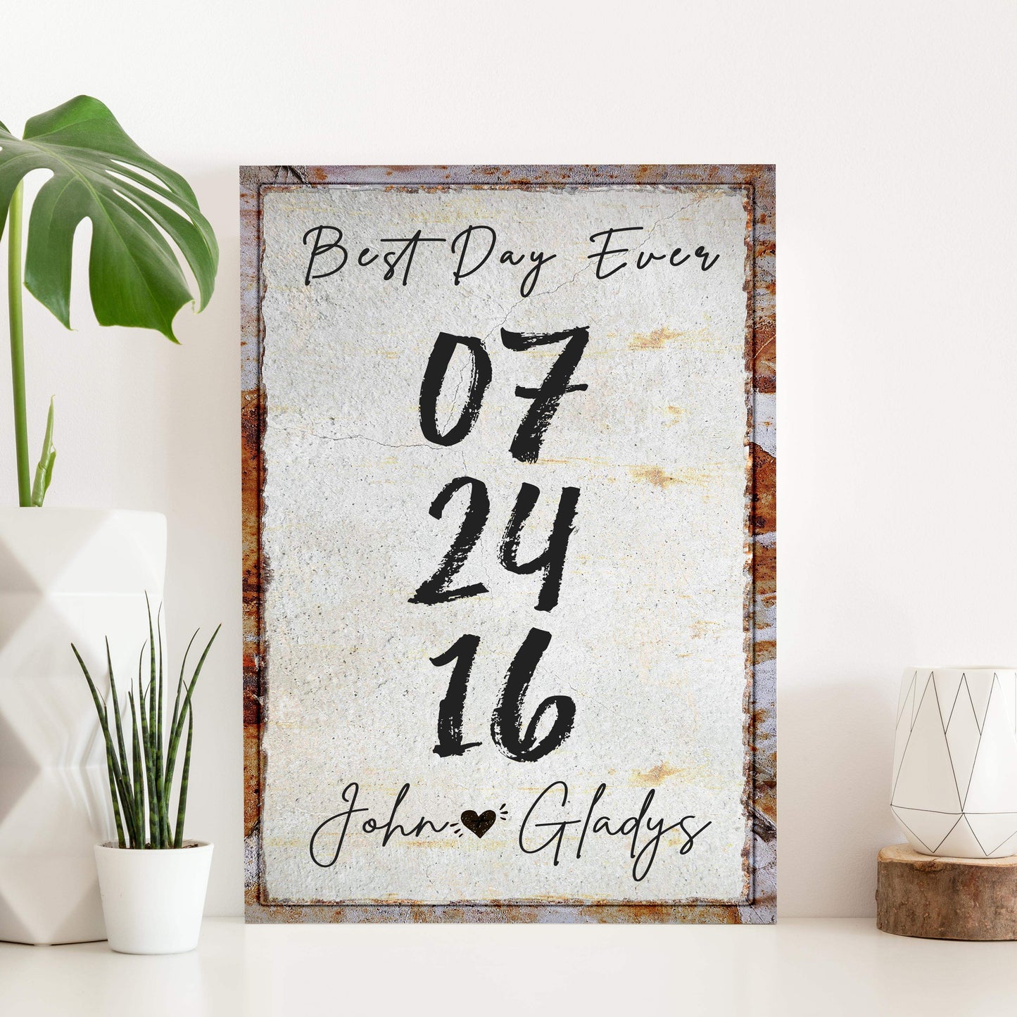 Best Day Ever Sign - Tailored Canvases - Flyclothing LLC