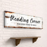 Reading Corner Sign - Tailored Canvases - Flyclothing LLC