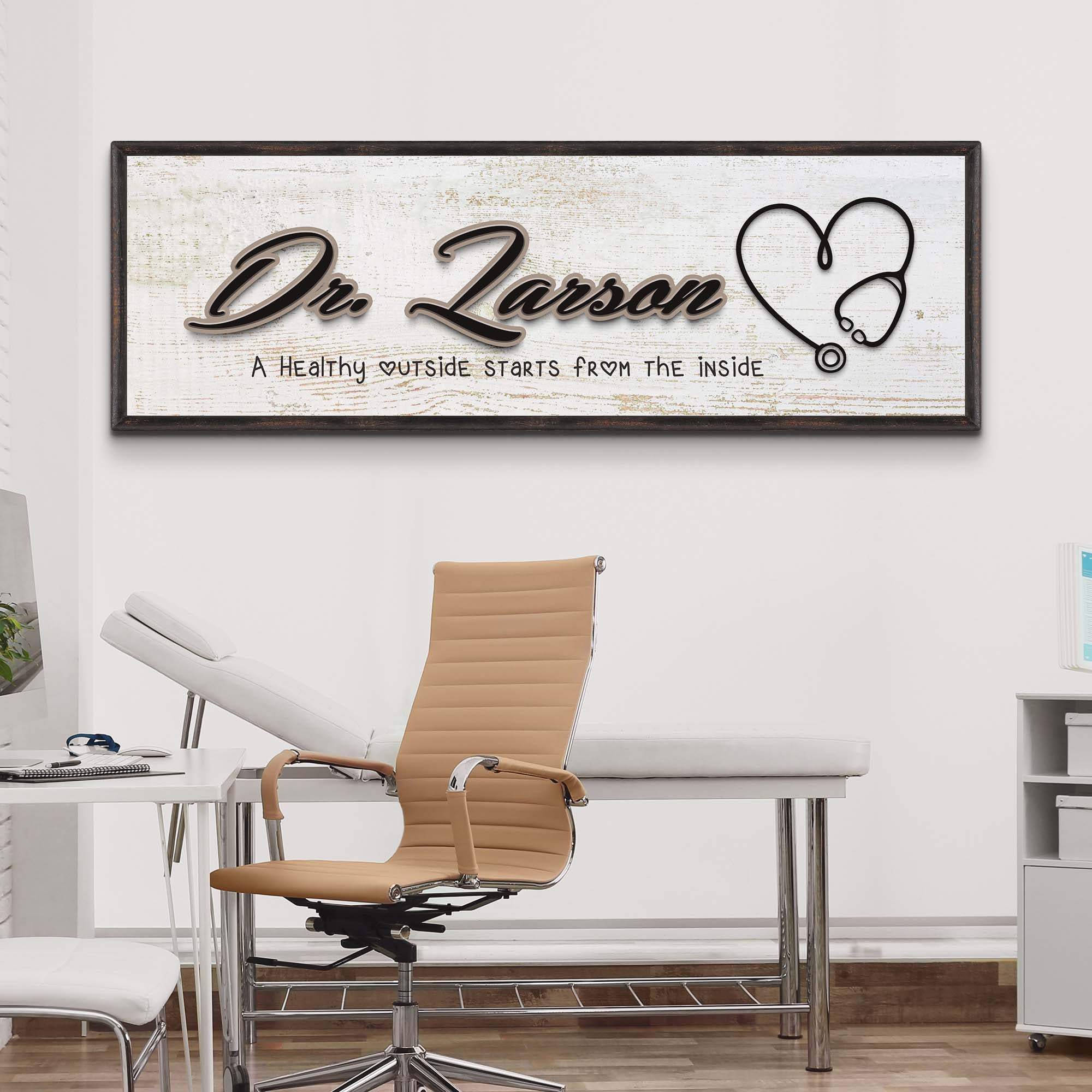 Doctor Name Sign - Tailored Canvases - Flyclothing LLC