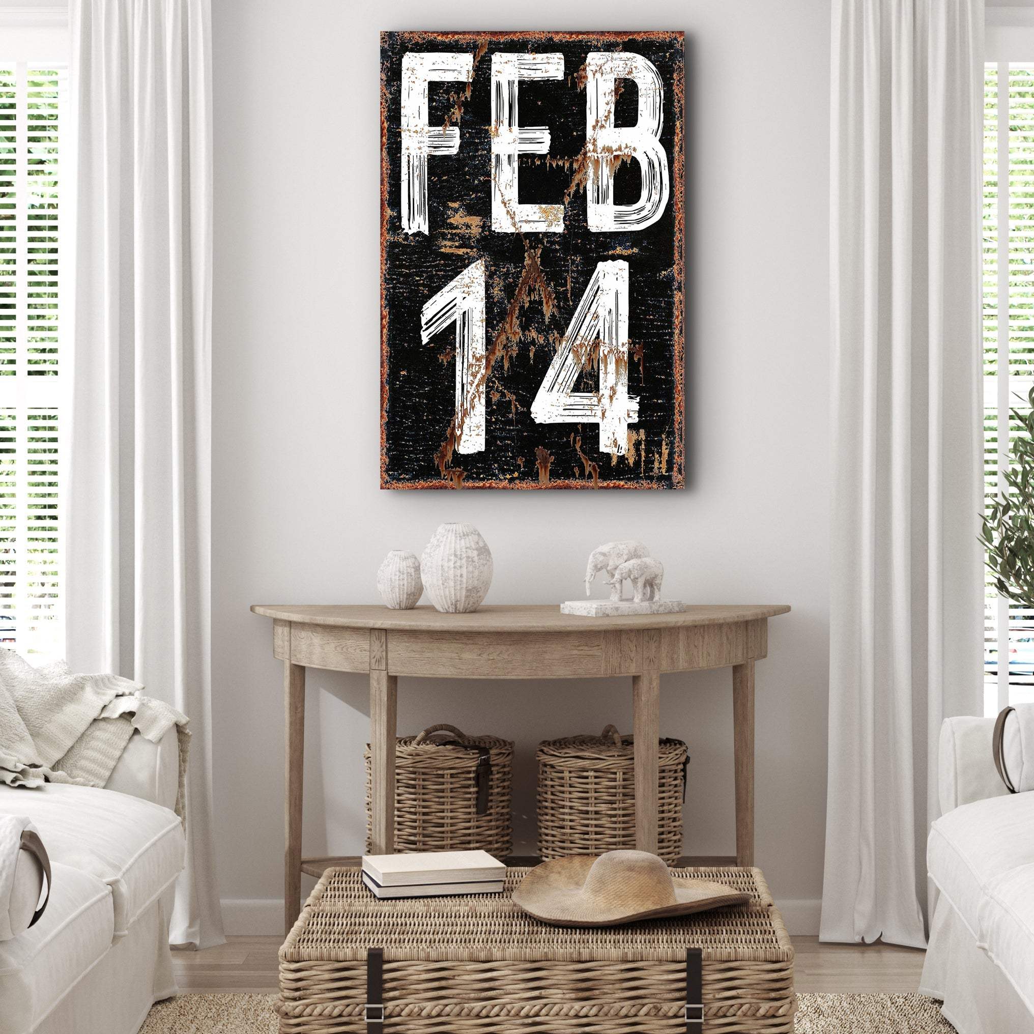 Feb 14 Sign - Tailored Canvases - Flyclothing LLC