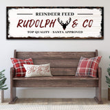 Rudolph & Co Sign - Tailored Canvases - Flyclothing LLC