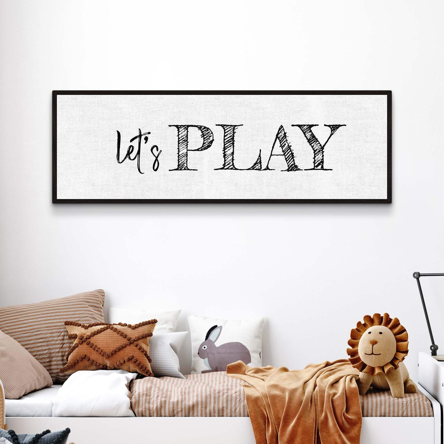 Let's Play Sign - Tailored Canvases - Flyclothing LLC