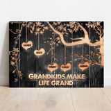 Grandkids Make Life Grand Sign II - Tailored Canvases - Flyclothing LLC