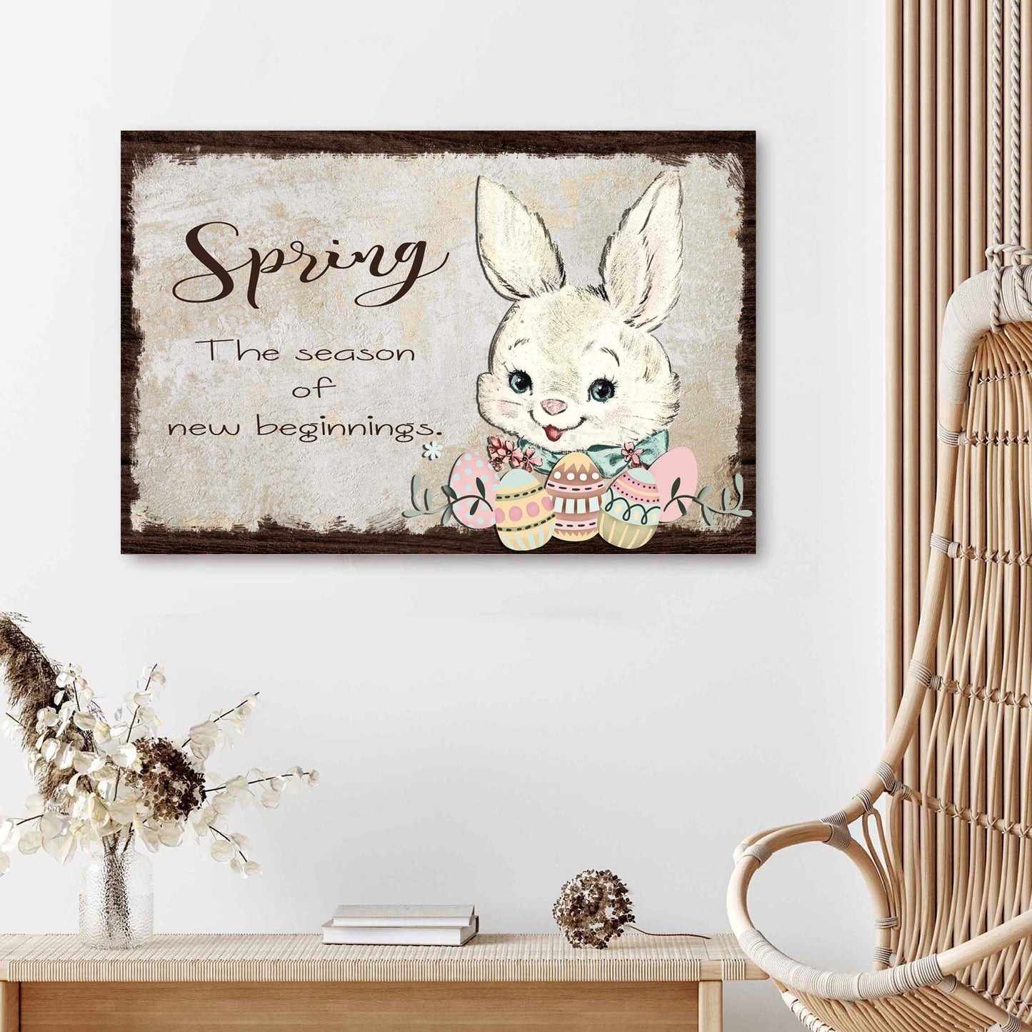Easter Bunny Spring Sign - Tailored Canvases - Flyclothing LLC
