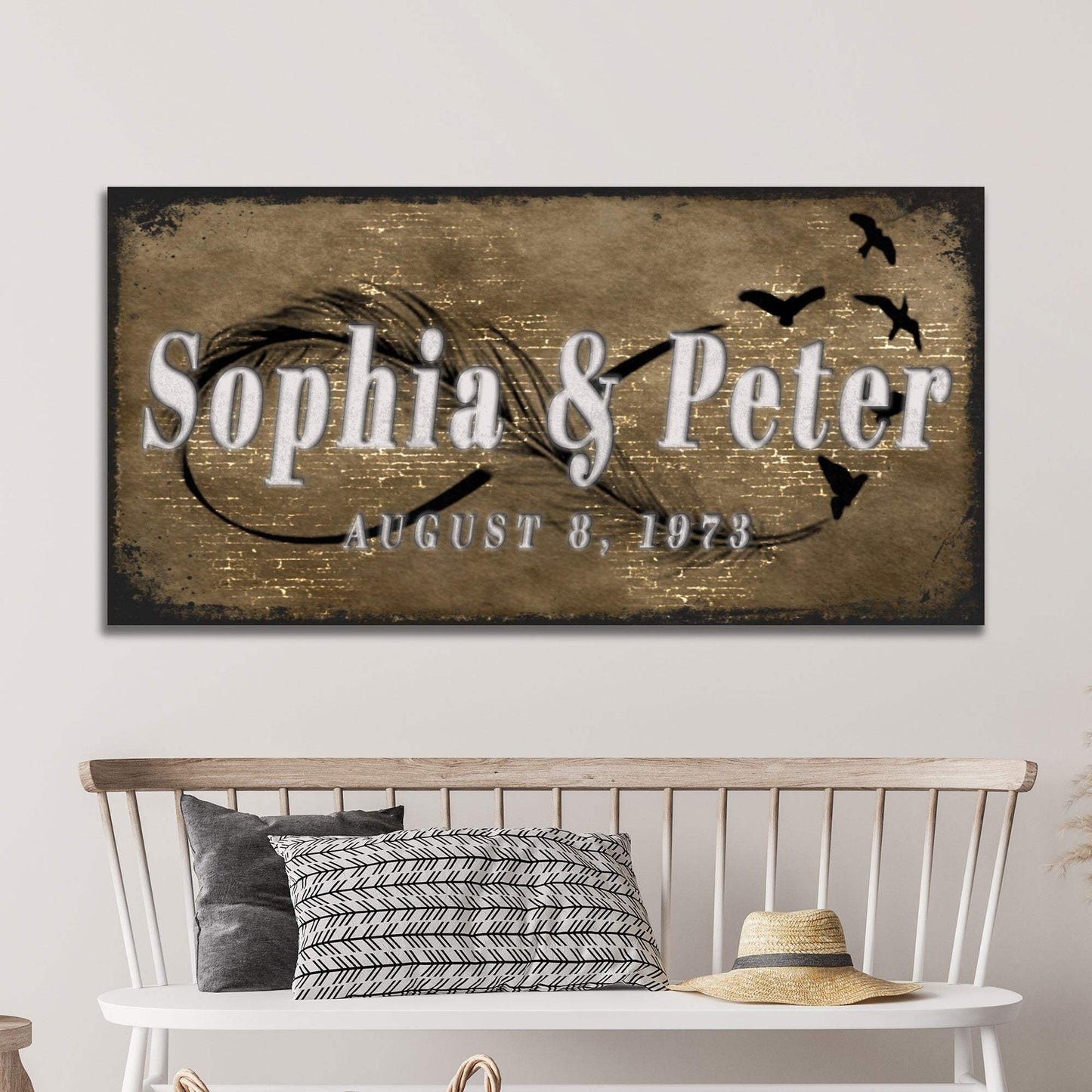 Couple Infinity Sign II - Tailored Canvases - Flyclothing LLC