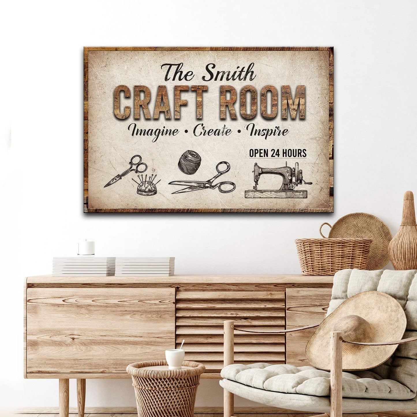 Craft Room Sign II - Tailored Canvases - Flyclothing LLC
