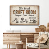 Craft Room Sign II - Tailored Canvases - Flyclothing LLC