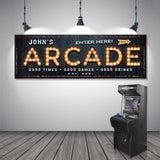Arcade Enter Here Sign - Tailored Canvases - Flyclothing LLC