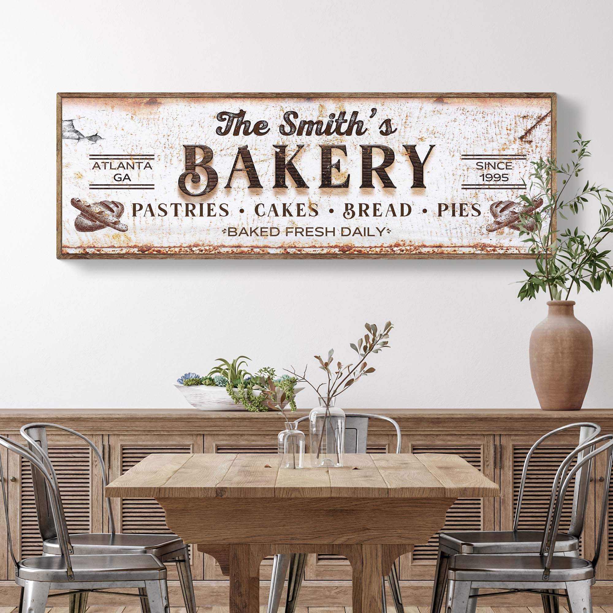 Bakery Sign - Tailored Canvases - Flyclothing LLC