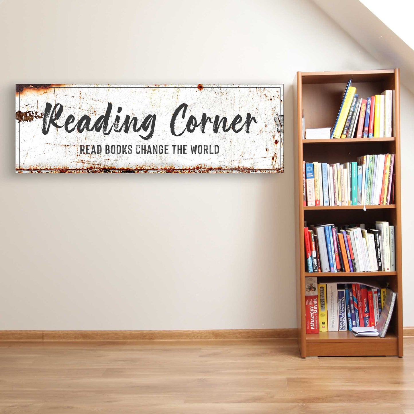 Reading Corner Sign - Tailored Canvases - Flyclothing LLC