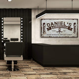 Barbershop Sign - Tailored Canvases - Flyclothing LLC