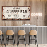 Coffee Bar Sign IV - Tailored Canvases - Flyclothing LLC