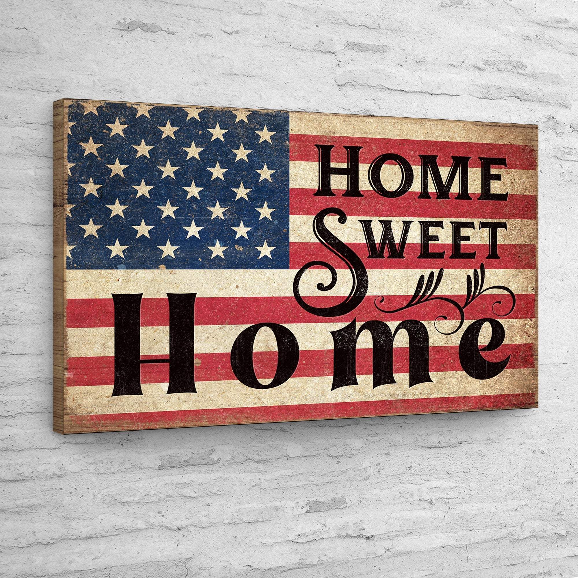 Home Sweet Home Sign IV - Tailored Canvases - Flyclothing LLC
