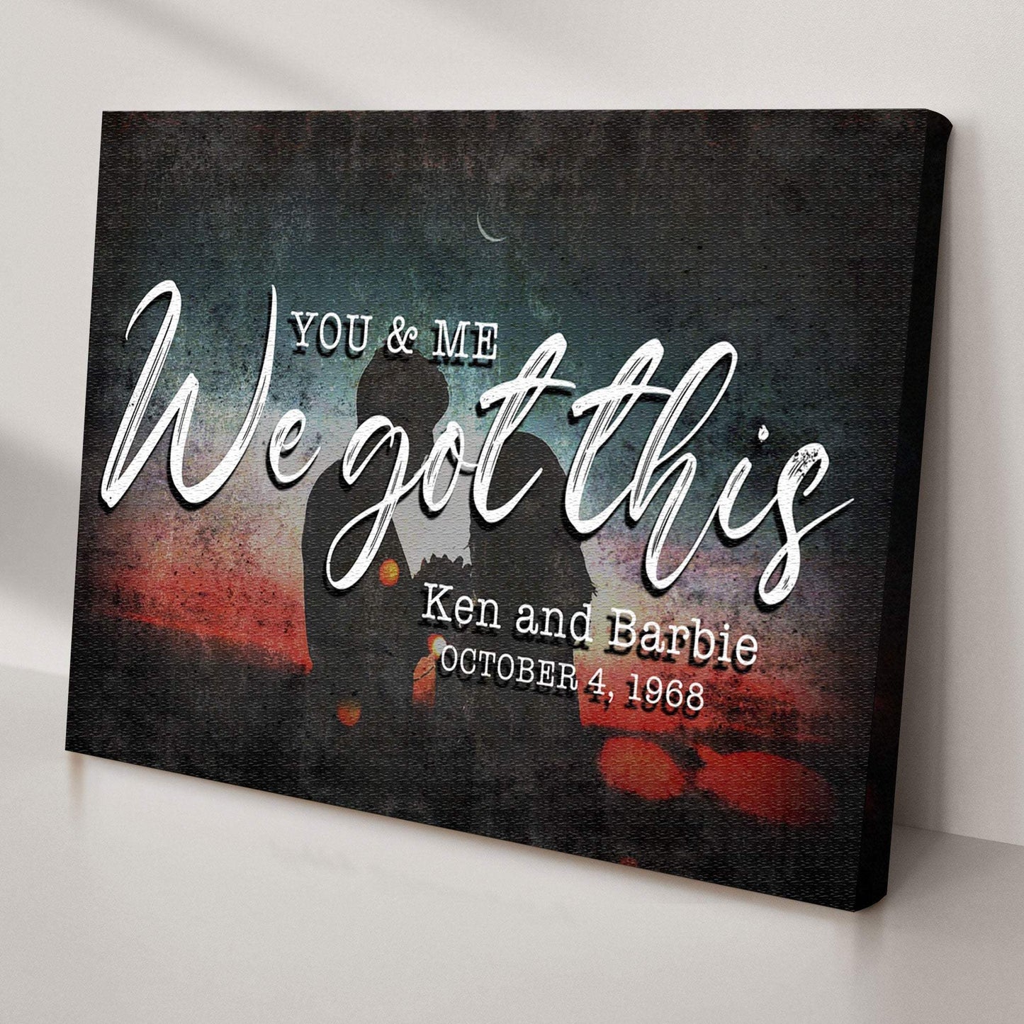 You And Me We Got This Couple Sign - Tailored Canvases - Flyclothing LLC