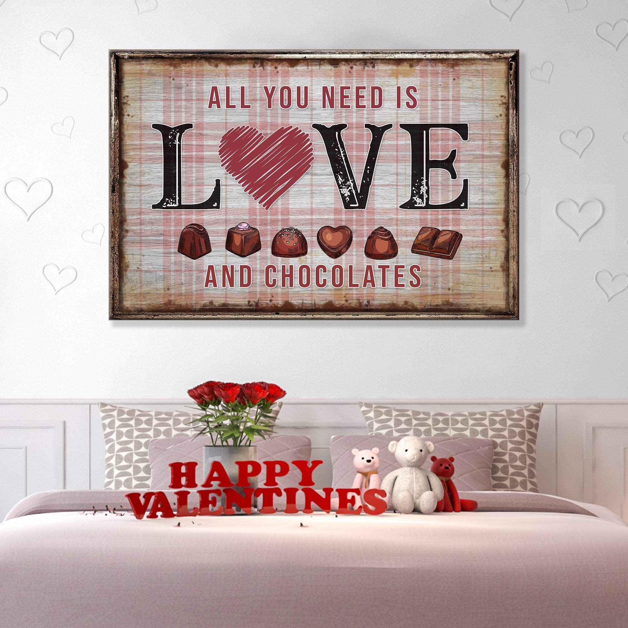 Valentine’s Day Sign XIII - Tailored Canvases - Flyclothing LLC