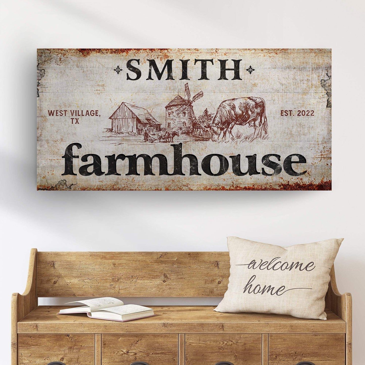 Family Farmhouse Sign II - Tailored Canvases - Flyclothing LLC