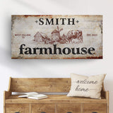Family Farmhouse Sign II - Tailored Canvases - Flyclothing LLC