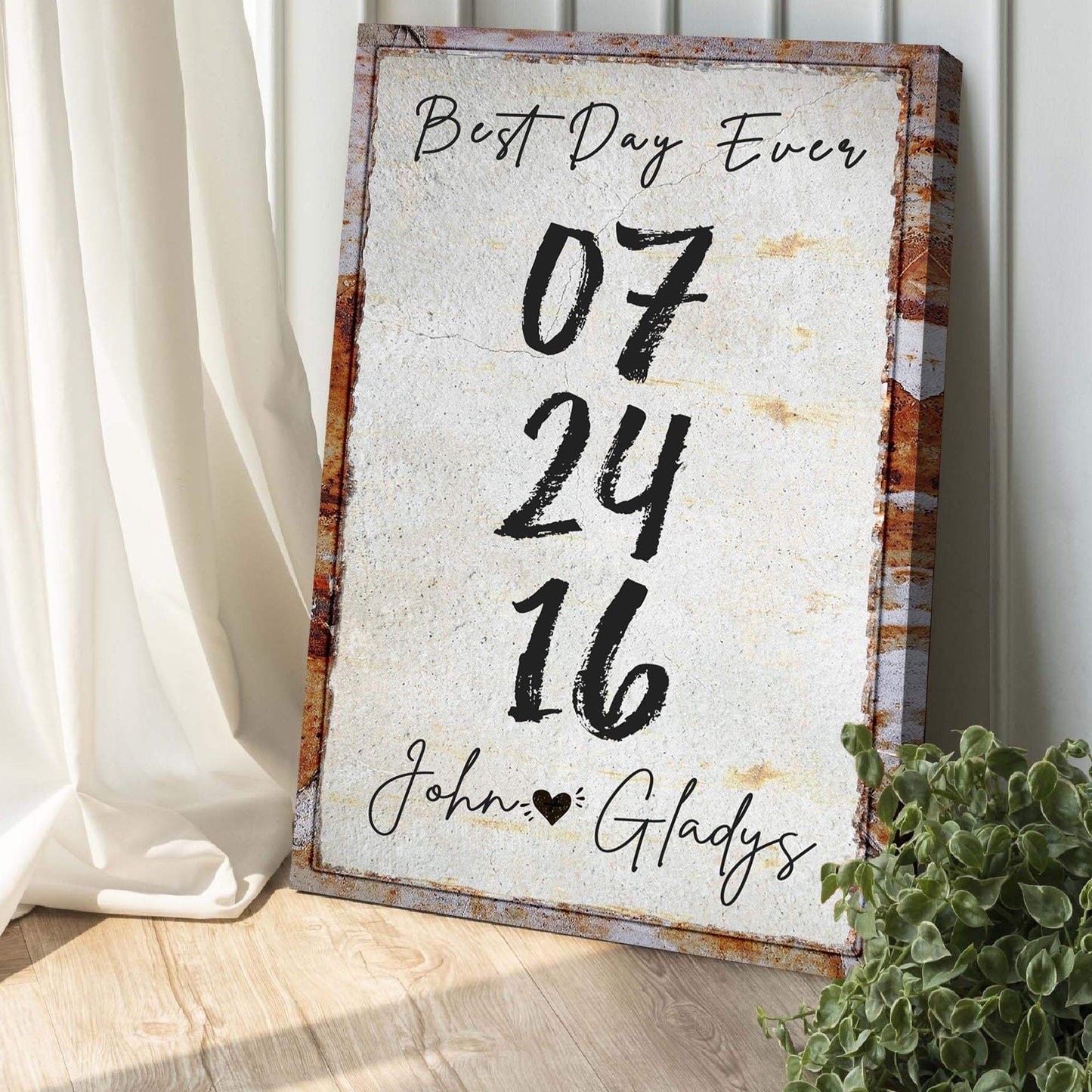 Best Day Ever Sign - Tailored Canvases - Flyclothing LLC