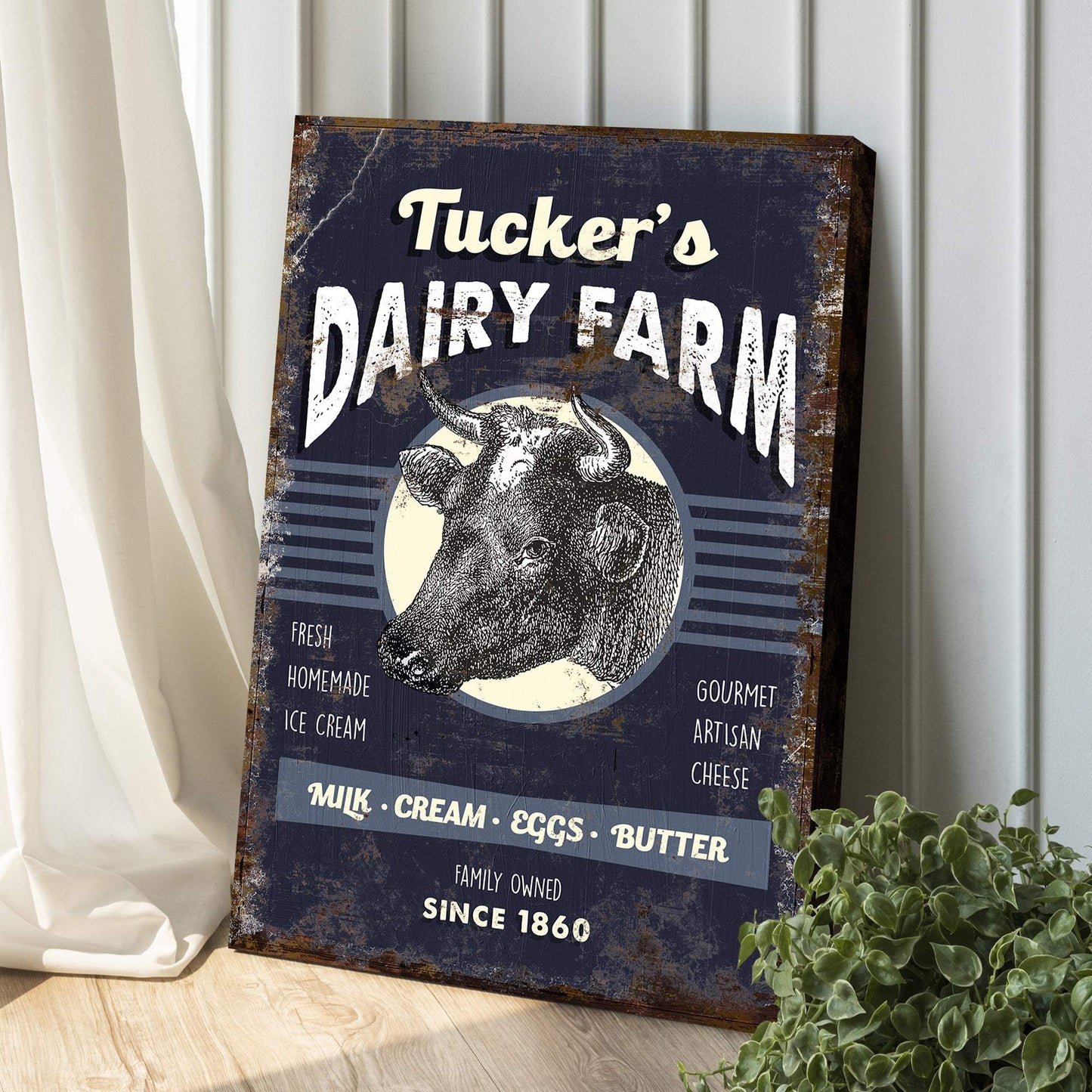 Dairy Farm Sign - Tailored Canvases - Flyclothing LLC