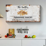 Farmhouse Bakery Sign - Tailored Canvases - Flyclothing LLC